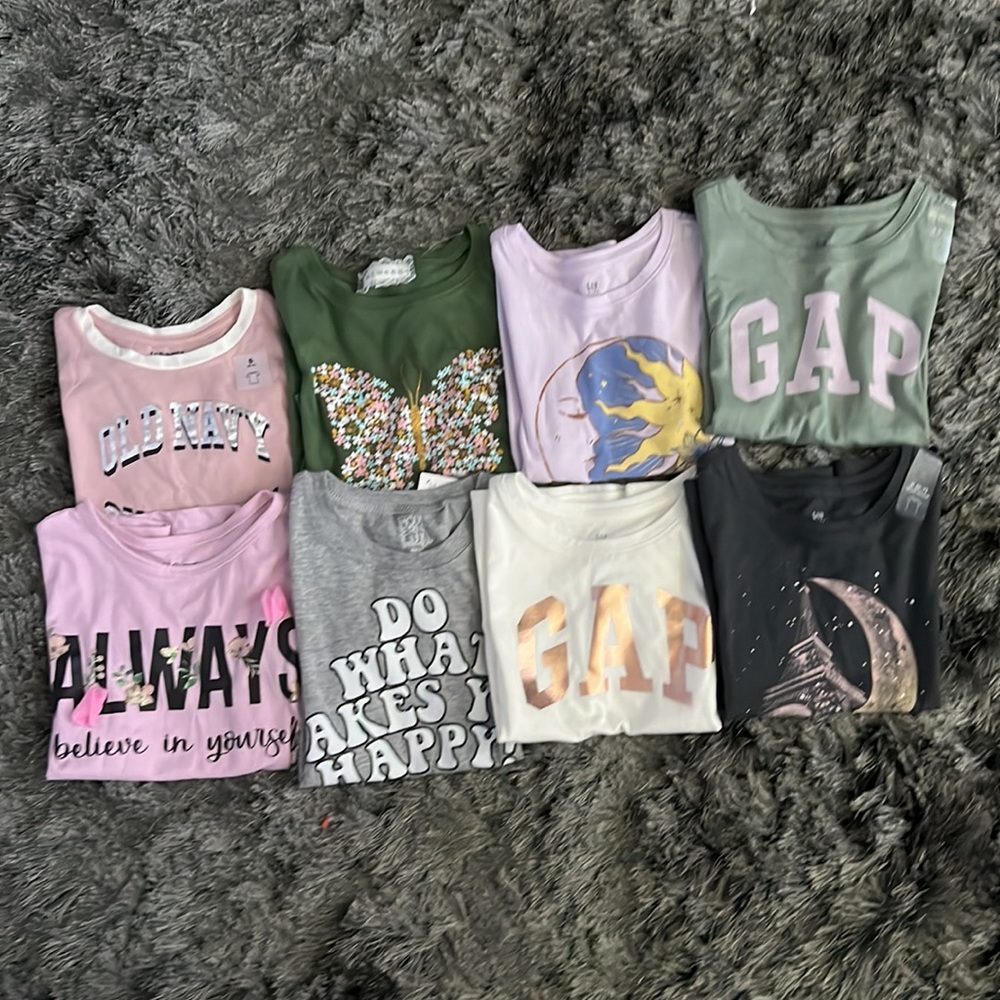 Girls sz 6/7 Top bundle